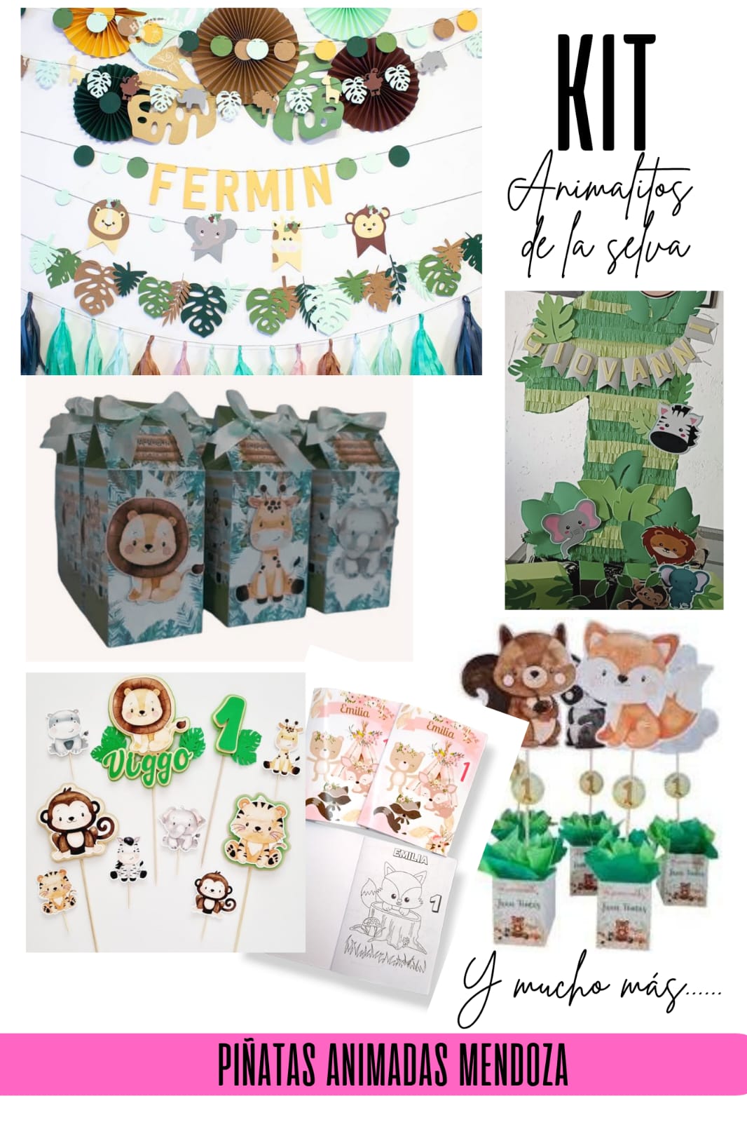 Kit Animalitos de la Selva