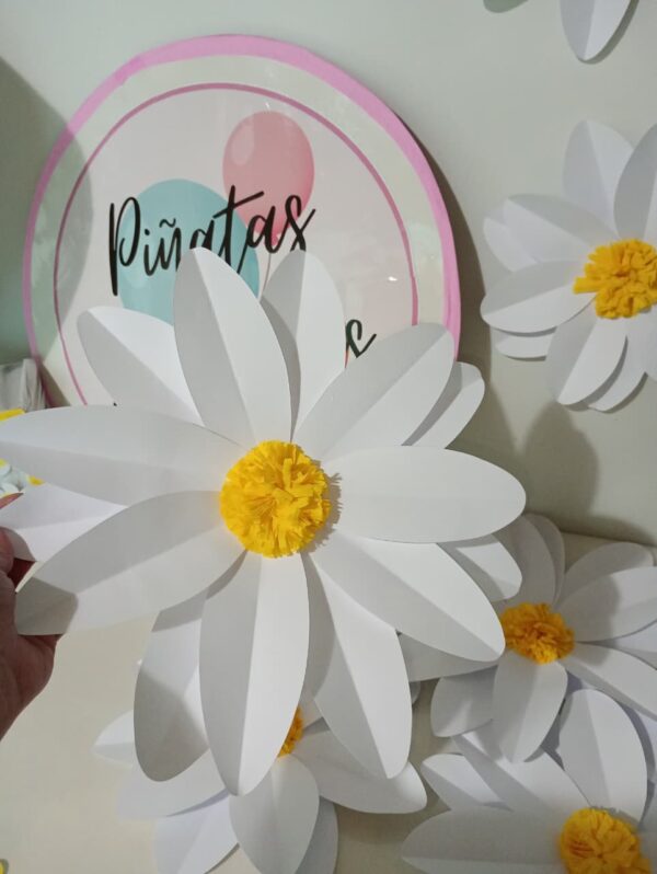 Banderin Margaritas - Imagen 2