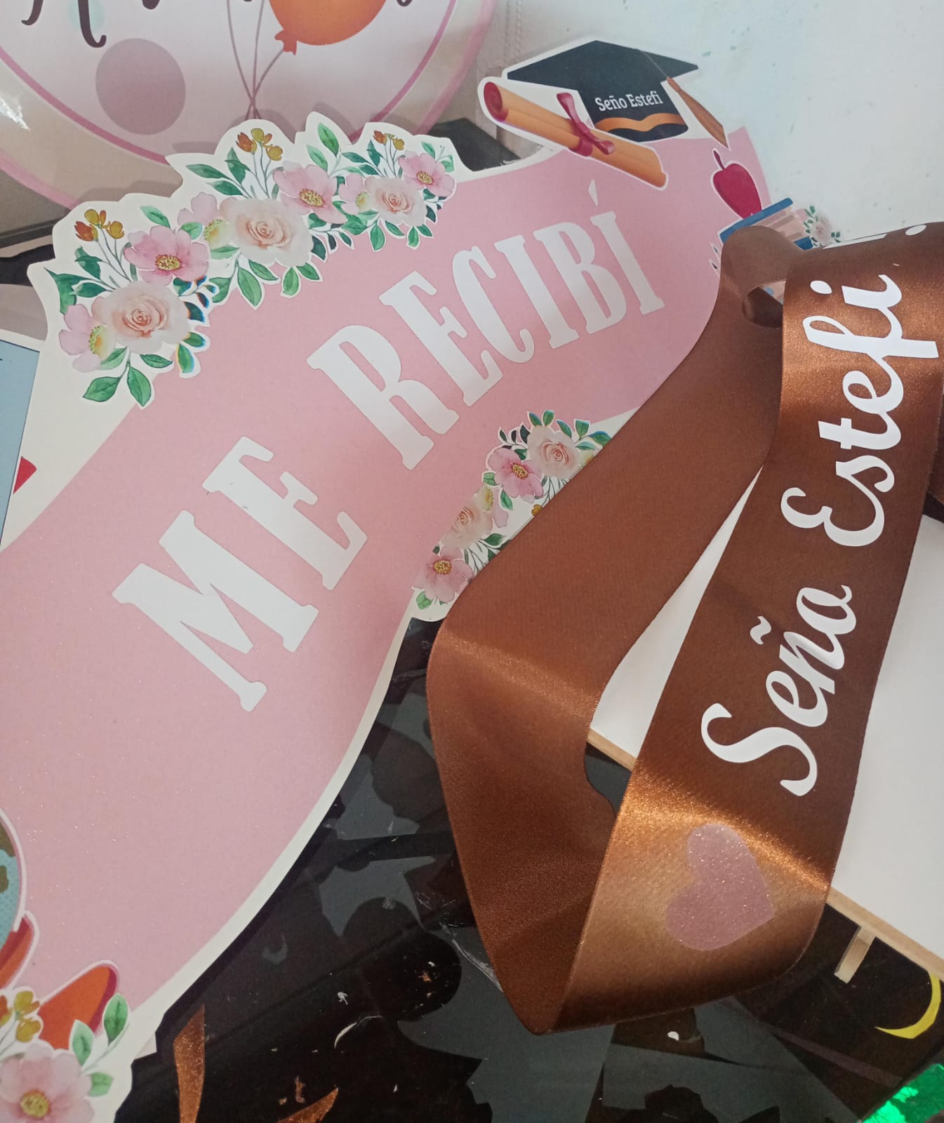 Kit cartel + banda egresada